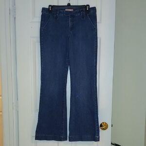 Duck Head Dark Blue Wide Leg Jeans Womens/Juniors 11